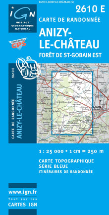 Anizy-le-Chateau/Foret de St-Gobain Est GPS: IGN2610E