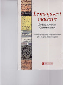 Manuscrit inachevé