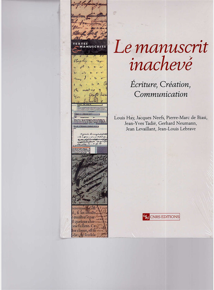 Manuscrit inachevé
