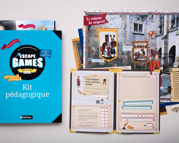Pochette Escape Games Histoire 6e/5e/4e