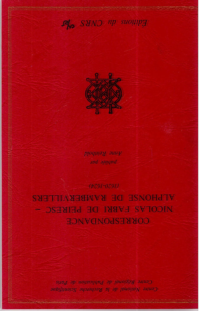 Correspondance Nicolas Fabri de Peiresc - Alphose de Ramberv.