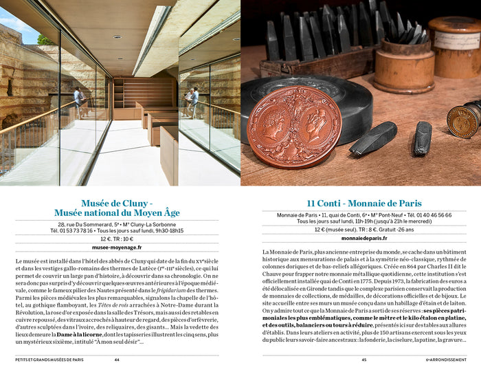 Petits et grands musées de Paris