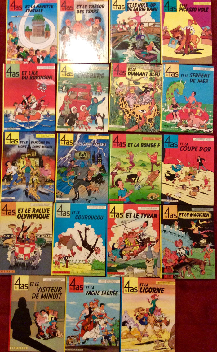 Les 4 as, tome 4 : Les 4 as et le visiteur de minuit