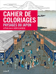 Cahier de coloriage Paysages du Japon