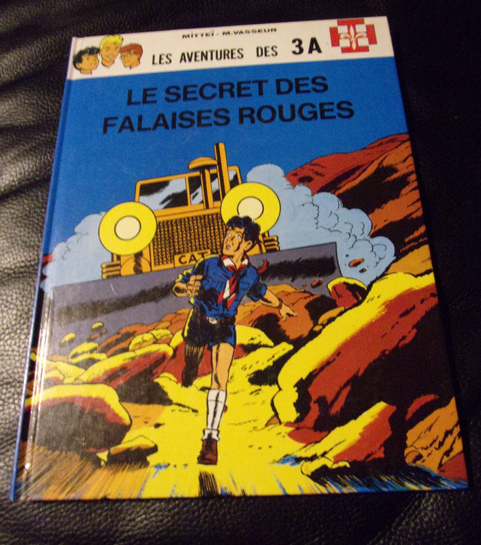 3 A (Les aventures des) - tome 3 : Le secret des falaises rouges [NED 1896]