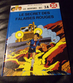 3 A (Les aventures des) - tome 3 : Le secret des falaises rouges [NED 1896]