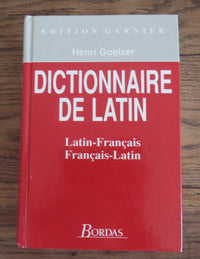 Dictionnaire français/latin - latin/français