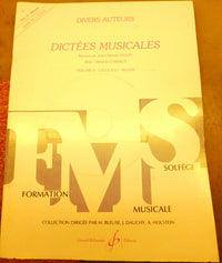 DICTEES MUSICALES VOLUME 4 - ELEVE