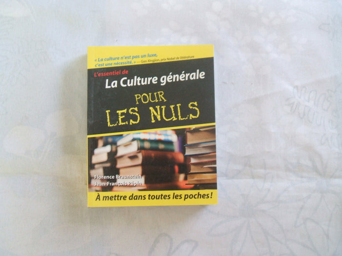 Culture générale poche pour les nuls tome 1
