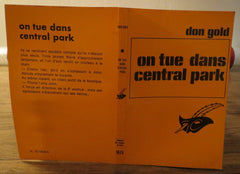 On tue dans Central Park