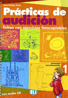 Practicas de audicion: Fichas con ejercicios fotocopiables