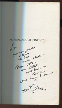 QUAND L'AMOUR S'INFINIT