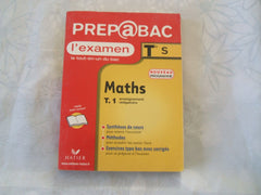 Prépabac, l'examen : Maths, tome 1, terminale S - Enseignement obligatoire