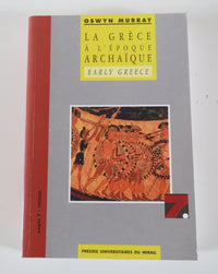 La Grèce à l'époque archaique