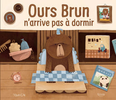 Ours Brun n'arrive pas à dormir