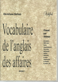 Vocabulaire de l'anglais des affaires