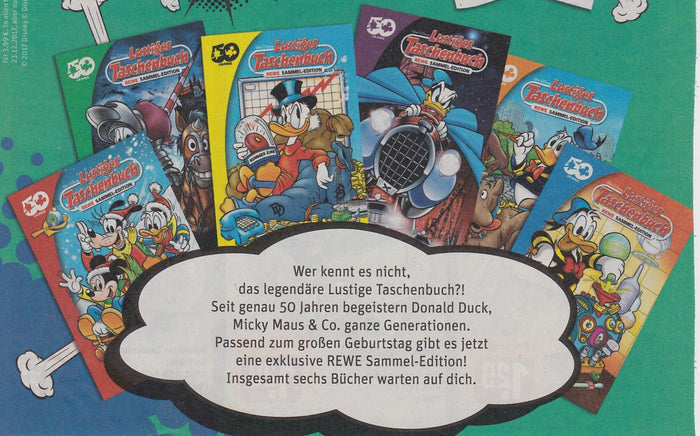 REWE Lustiges Taschenbuch exkl. Sammel-Edition 201