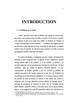 Le désaveu de paternité