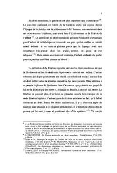 Le désaveu de paternité
