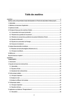 systemes de pompage ventilation et compression: Theorie et application