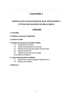 systemes de pompage ventilation et compression: Theorie et application