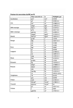 systemes de pompage ventilation et compression: Theorie et application
