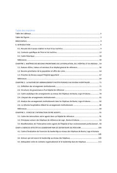 Gouvernance hospitaliere adaptative : 7 determinants de la performance