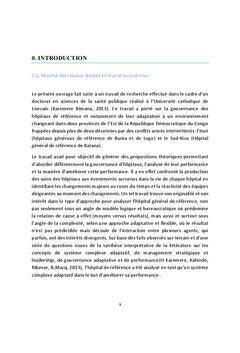 Gouvernance hospitaliere adaptative : 7 determinants de la performance