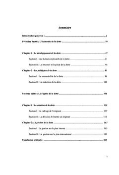 La dette publique extérieure tunisienne