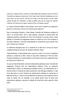 La dette publique extérieure tunisienne