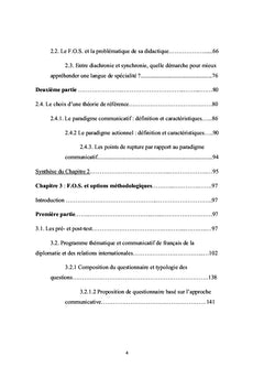 L'approche actionnelle favorise - t- elle l'enseignement du FOS ?