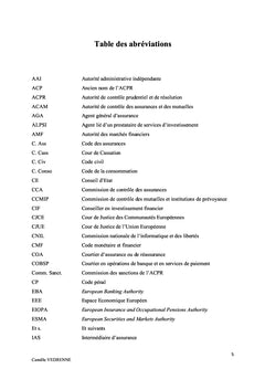 Le controle des intermediaires d'assurance par l'ACPR