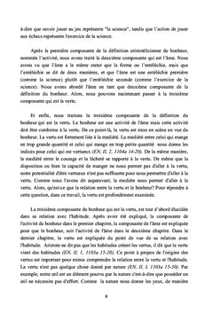 La définition aristotélicienne du bonheur
