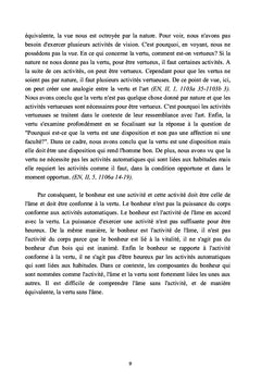 La définition aristotélicienne du bonheur