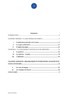 Analyse du discours littéraire