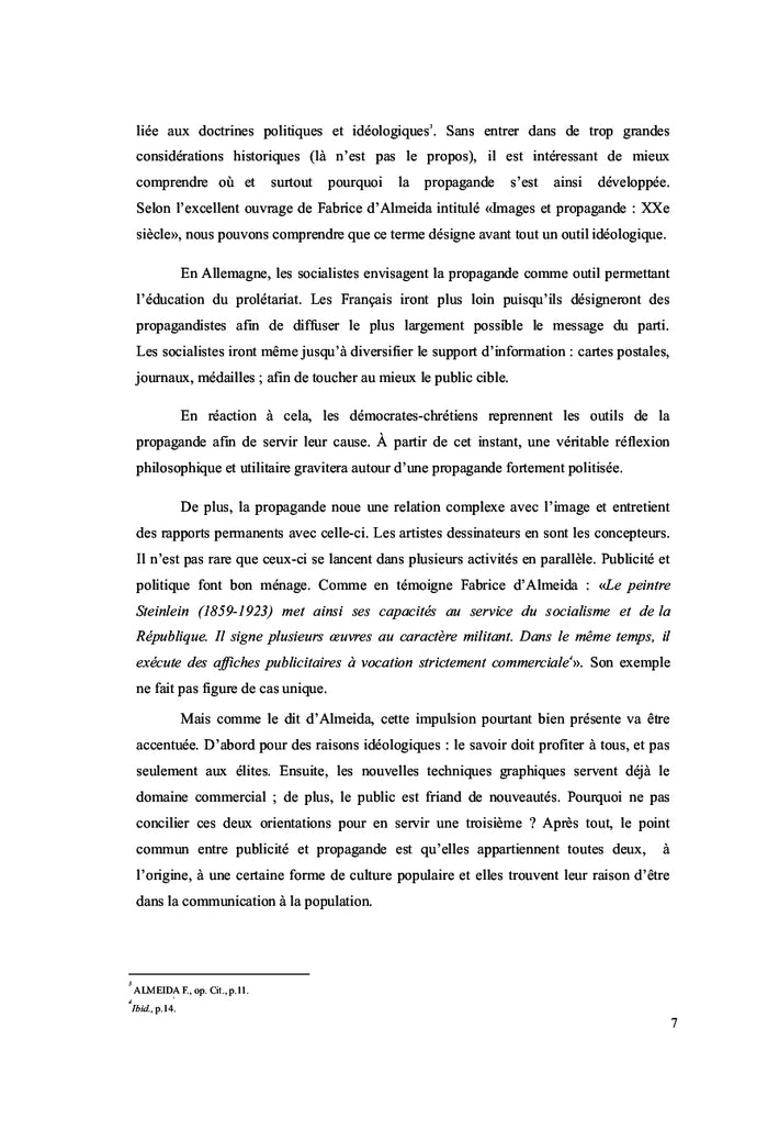 De la propagande de guerre A la communication de persuasion actuelle