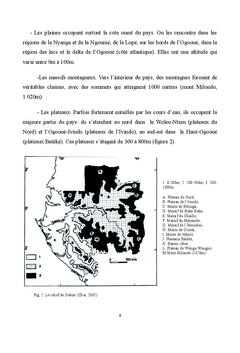 Recherche archéologique autour du Lac Bleu de Mouila (Gabon)