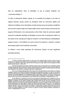 La controverse éthique en entreprise