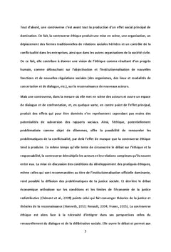 La controverse éthique en entreprise