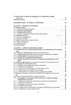 Potentialite et vulnerabilite des aquiferes de socle de cote d'Ivoire