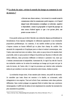 Reviser le tissage ou comment le voir de travers?