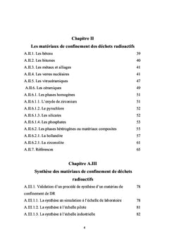 Céramiques pour le confinement des déchets radioactifs