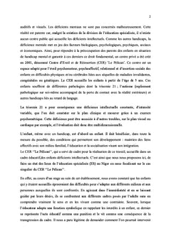 L'Education des enfants déficients mentaux au Niger
