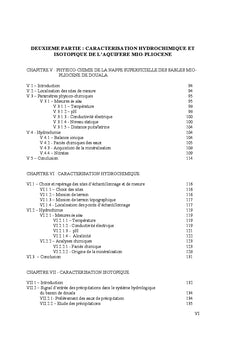 AQUIFÈRES DU BASSIN DE DOUALA : éléments de caractérisation