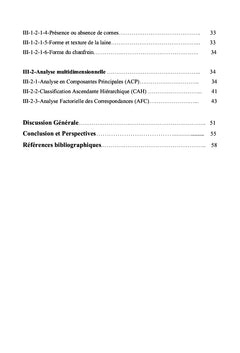 Etude phenotypique d'une population ovine algerienne "Taadmit"