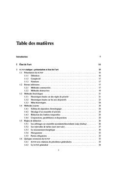 Aide à la décision pour des problèmes d'ordonnancement dynamiques