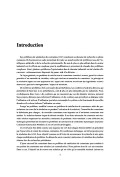 Aide à la décision pour des problèmes d'ordonnancement dynamiques