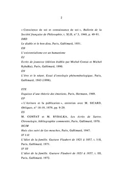 Jean-Paul SARTRe: Alterite et Corporeite