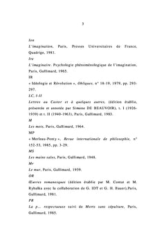 Jean-Paul SARTRe: Alterite et Corporeite
