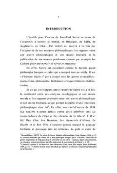 Jean-Paul SARTRe: Alterite et Corporeite